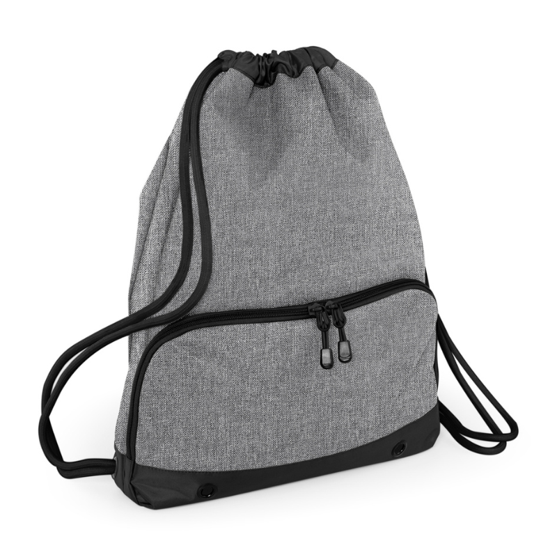 Gymbag med brodert navn